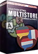PrestaShop Multistore -kieliasetukset ja valuutta Tämän moduulin avulla voit hallita kieliasetuksia jokaiselle monikauppatoiminnossa luodulle kaupalle. Lisäosa antaa sinulle mahdollisuuden määrittää, mitkä kielet ja valuutat ovat käytettävissä kaupan julkisivussa. Tämän lisäksi voit määrittää, mikä kieli ja valuutta ovat kunkin kaupan oletusarvo erikseen.